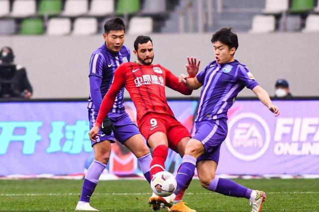 kaiyun sports-【中超】卡兰加头槌马格诺救主 河南1比1战平天津