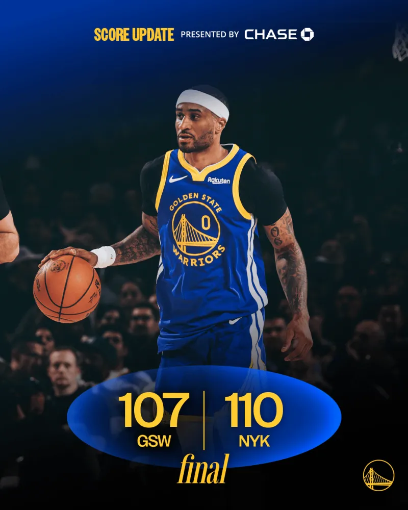 开云官方直播-勇士领先尼克斯21分被逆转创赛季最高，此前被快船逆转17分